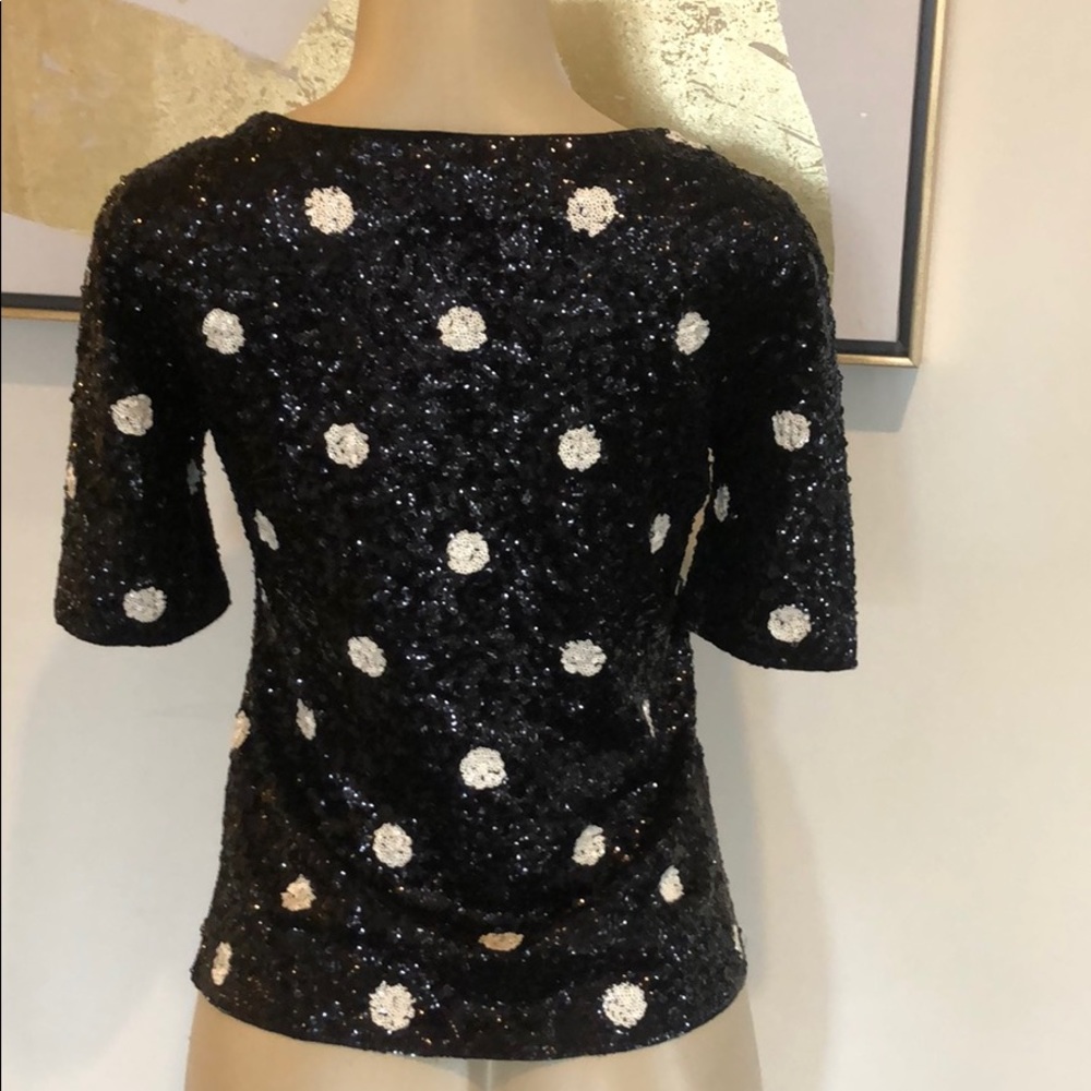 J Crew Sequin Blouse - Picture 2 of 4